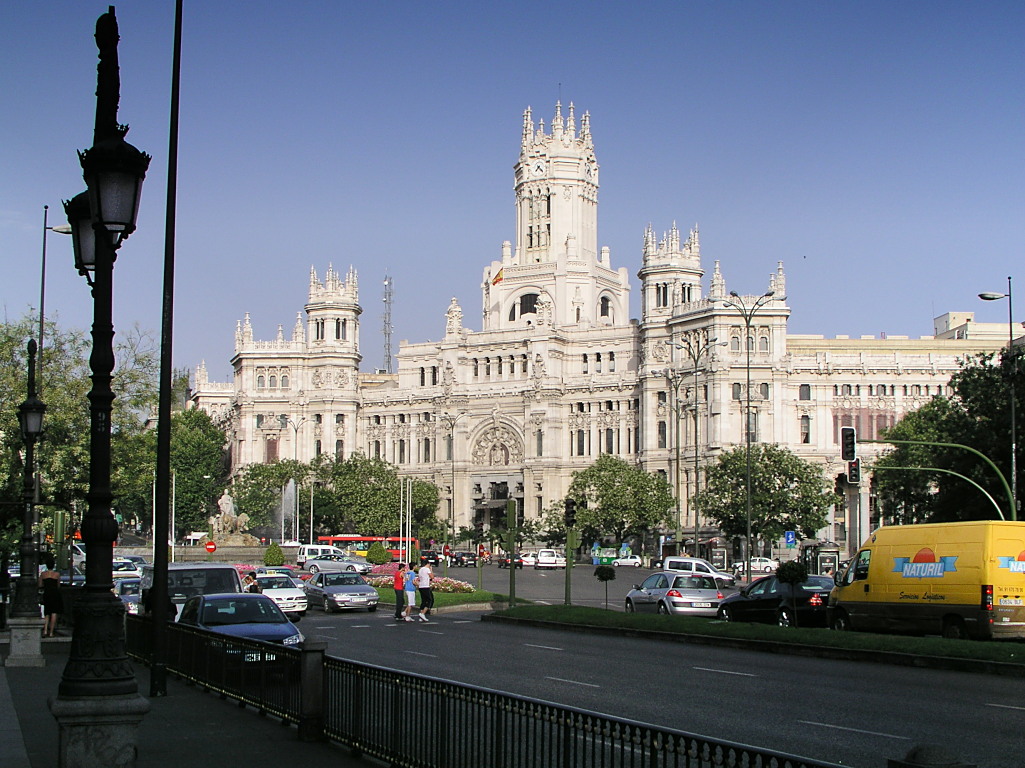 Die Hauptpost von Madrid