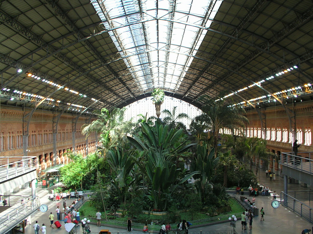 Bahnhof Atocha, die Halle