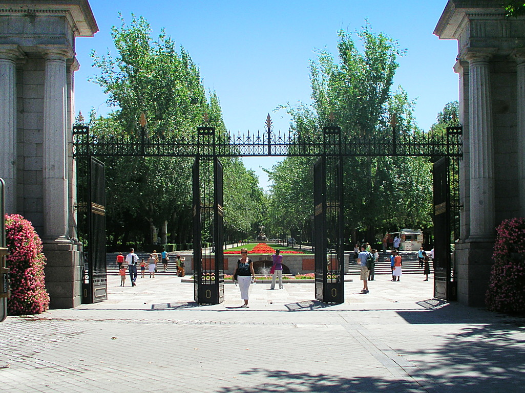 Eingang zum Retiro-Park