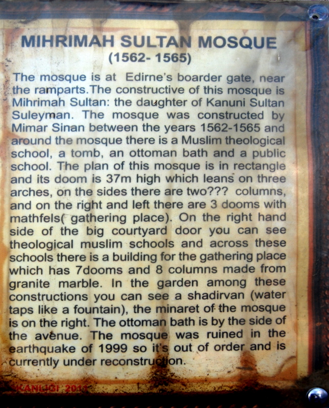 Beschreibung der Moschee