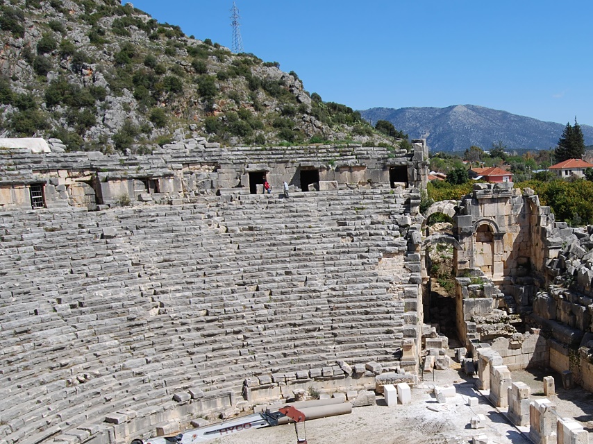Das römische Theater von Myra/Demre