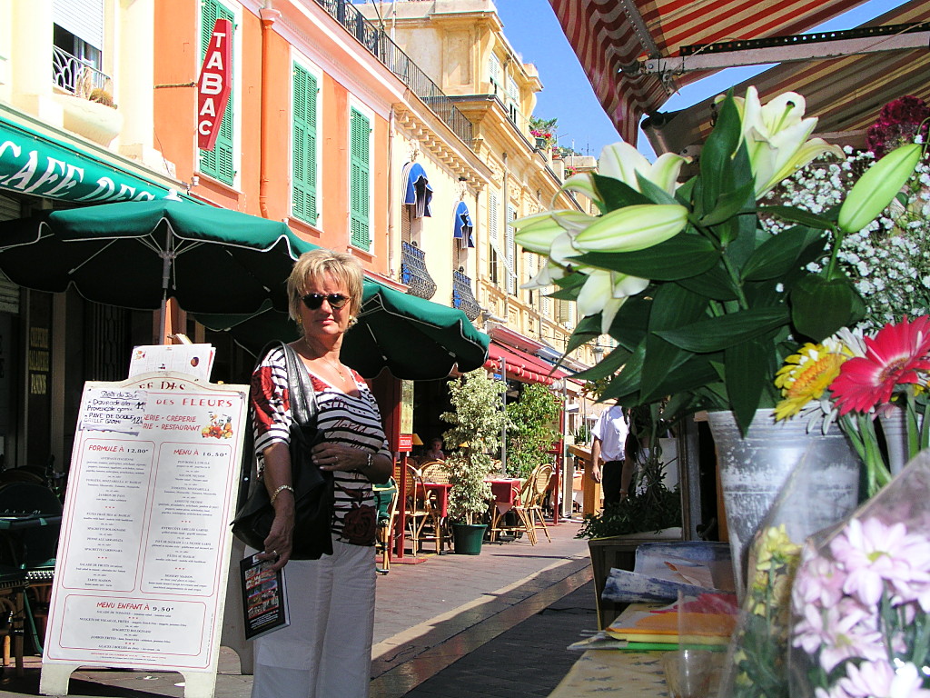 Nizza: Blumenmarkt