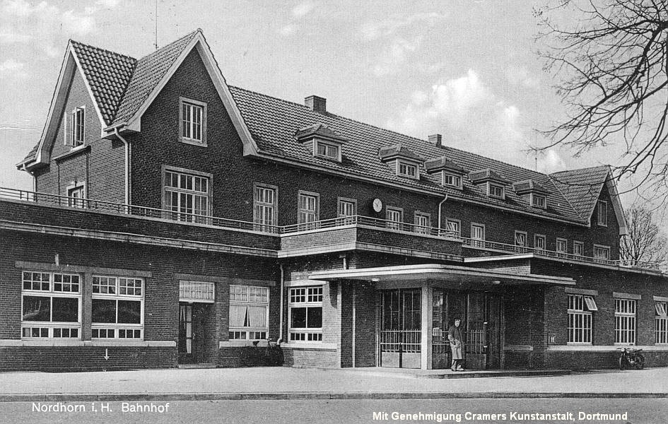Bahnhof Nordhorn um 1959