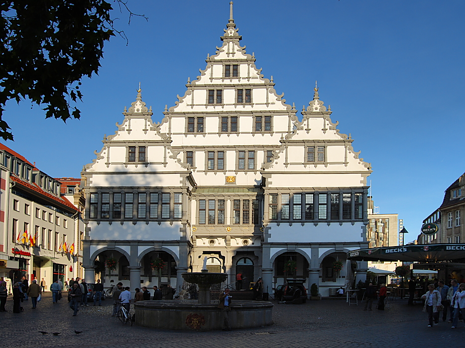 Das Rathaus von Paderborn