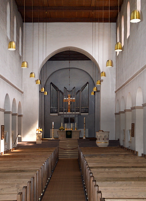 Mittelschiff der Abdinghofkirche in Paderborn