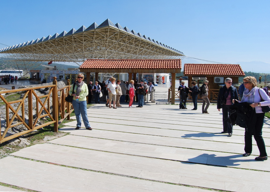 Das Besucherzentrum von Pamukkale und Hierapolis