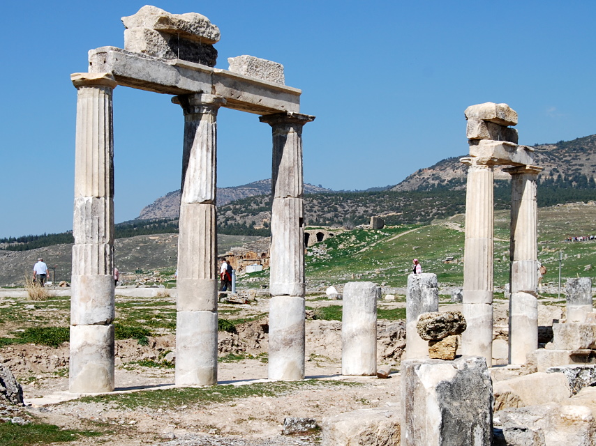Dorische Säulen in Hierapolis