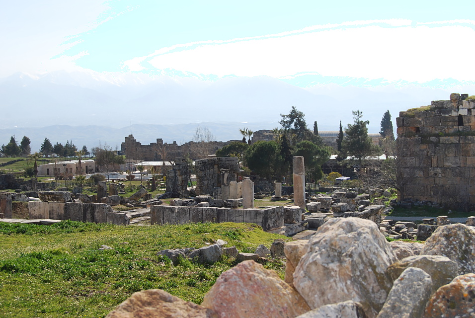Hierapolis: Ruinen