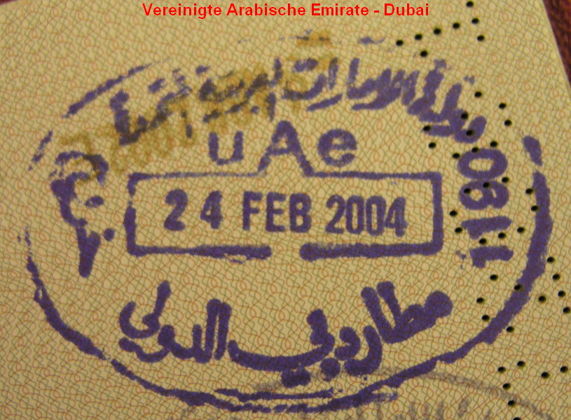 Passport Dubai