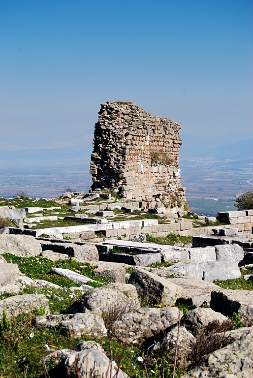 Ruinen der Königspaläste von Pergamon