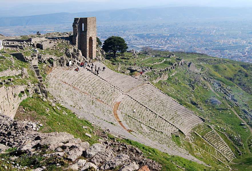Theater von Pergamon für 10.000 Menschen