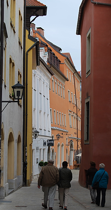 Straße "Vor der Grieb" in Regensburg