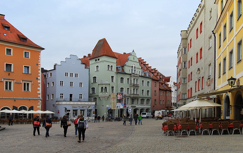 Haidplatz von Regensburg