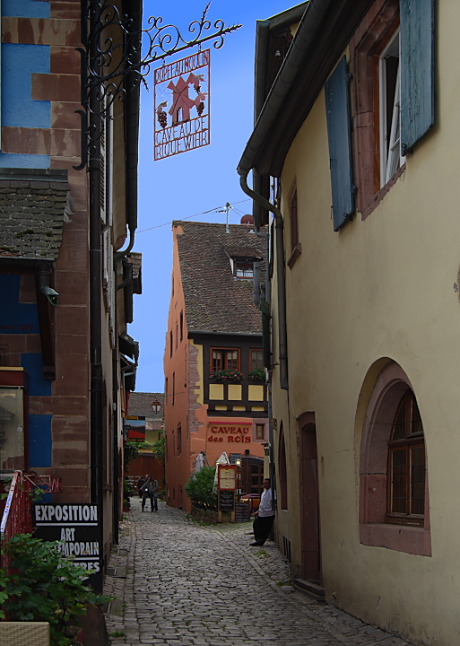Riquewihr, Alsace, Rue Hederich
