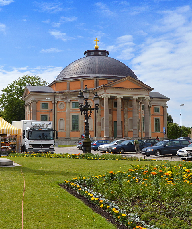 Die Dreifaltigkeitskirche (Trefaldighetskyrkan) von Karlskrona