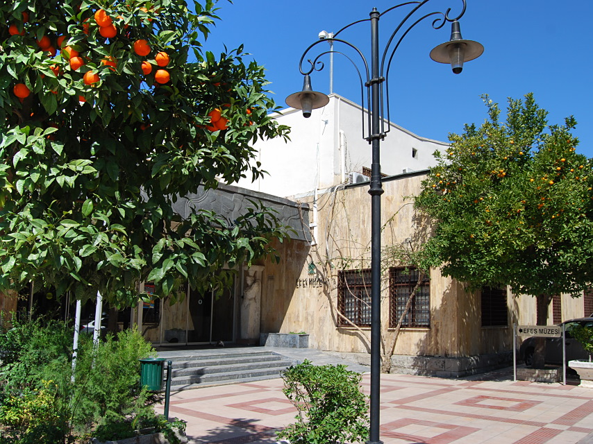 Efes-Museum in Selcuk, Eingang