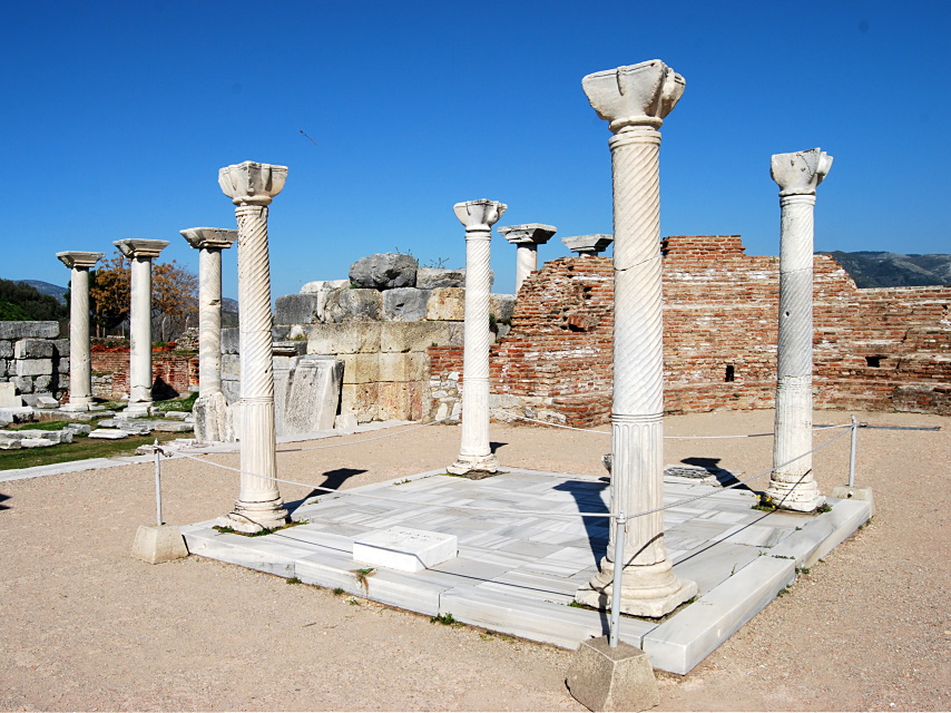 Das Grab des Apostels Johannes in Selcuk, Türkei