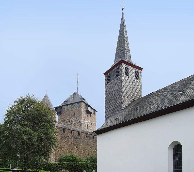 Die Burg und St. Martinus, Solingen