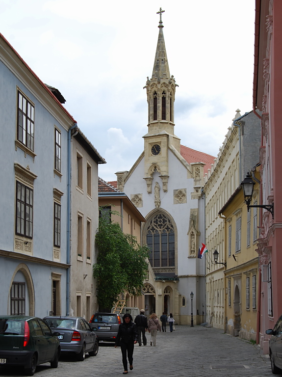 Sopron, Zeughausgasse, Ursulinerkirche