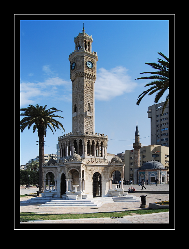 Der Uhrturm. Wahrzeichen von Izmir