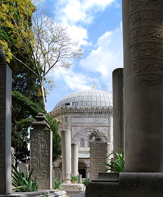 Das Mausoleum (Türbe) des Süleyman
