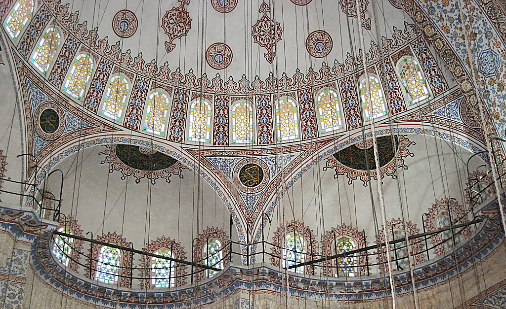Nebenkuppeln in der Blauen Moschee