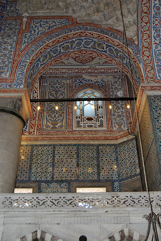 Galerie in der Blauen Moschee