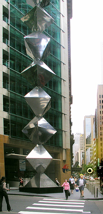Sydney, Dobell Sculpture. Kunst am Bau