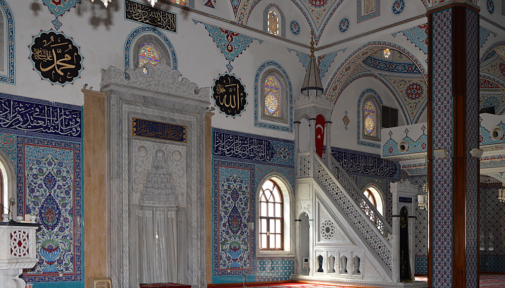 In der Külliye-Moschee von Manavgat