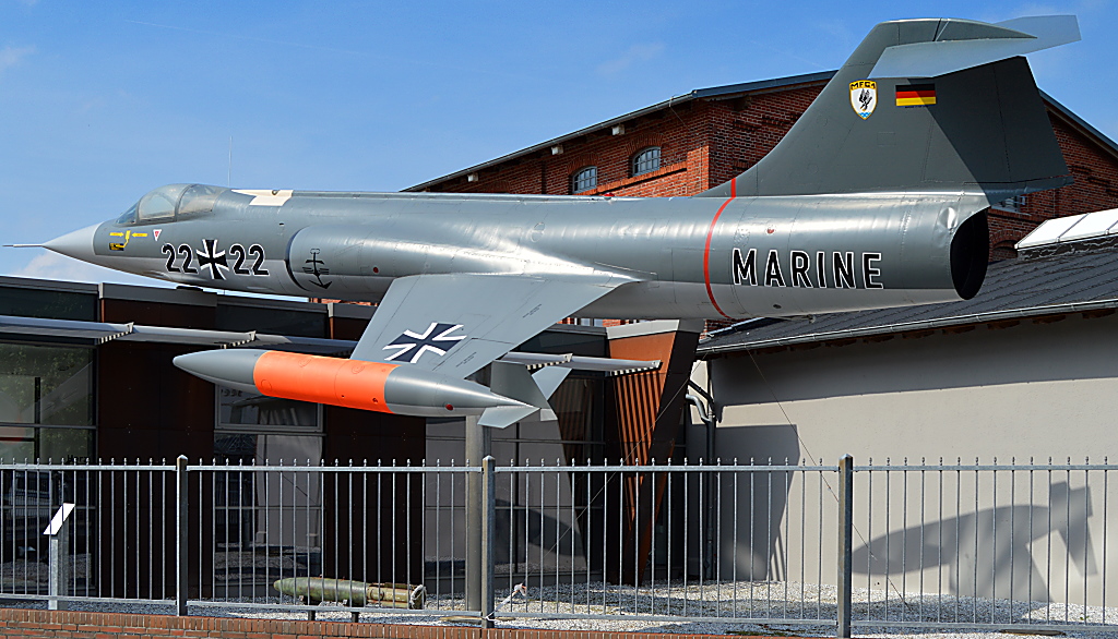 F-104, Starfighter im Marinemuseum Wilhelmshaven