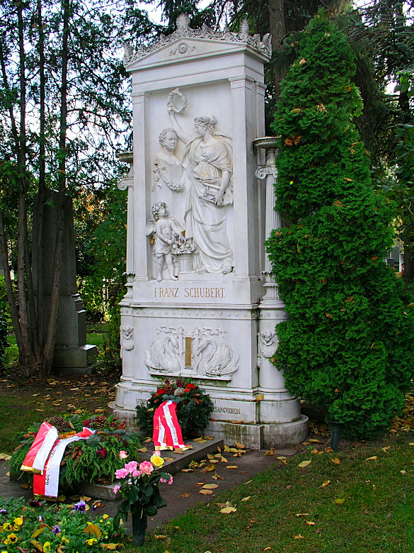 Grabmal von Franz Schubert