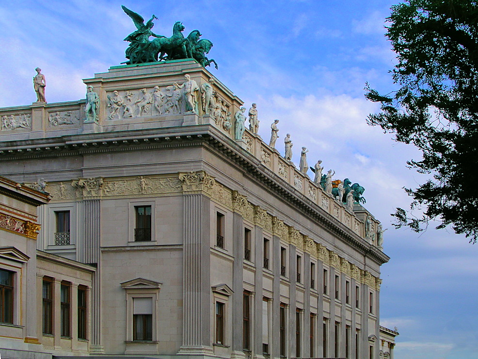Reichsratsgebäude, Sitz des Parlaments