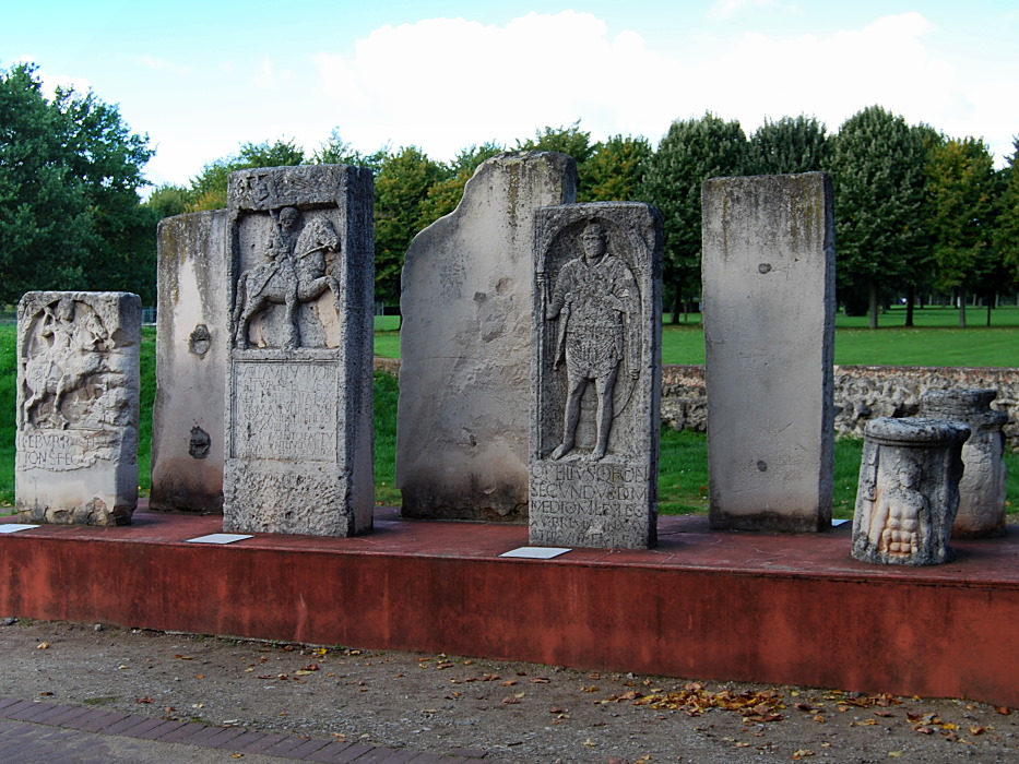 Grabmale der Römer in Xanten