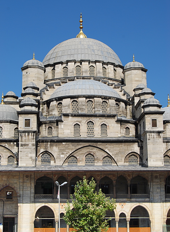 Die Yeni-Moschee in Istanbul