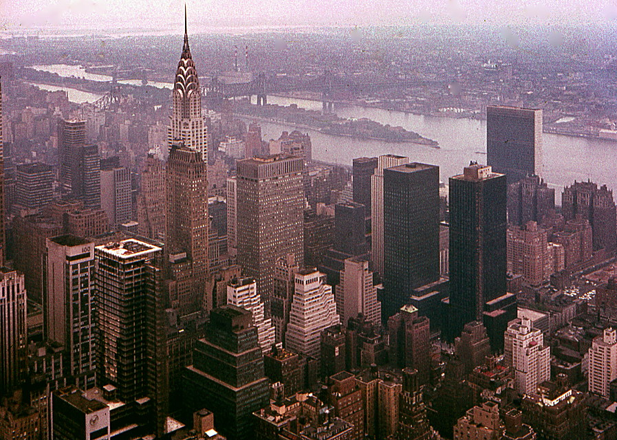 Blick auf New York 1963