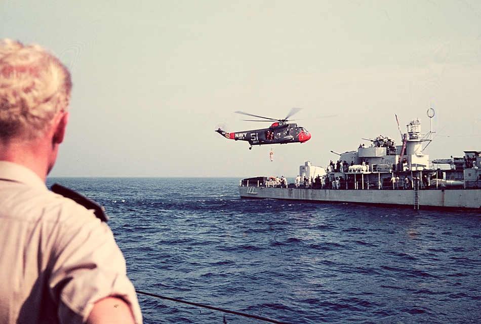 Rettungshubschrauber der US-Navy