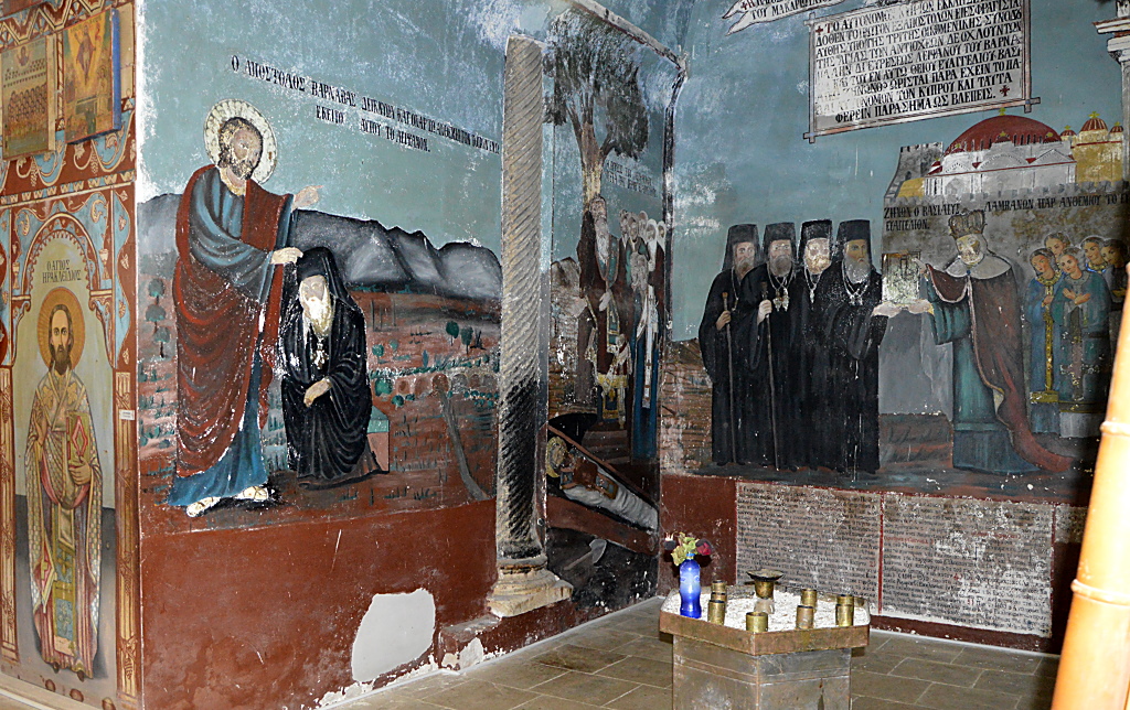 Wandgemälde im St. Barnabas-Kloster
