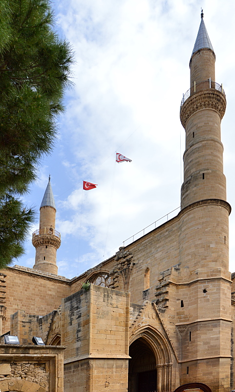 Die Minarette der Selimiye-Moschee