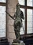 Karl der Große, Statue im Krönungssaal Aachen.