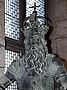 Krönungssaal des Aachener Rathauses mit Figur Karls des Großen