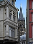 Dom zu Aachen: Ansicht von der Schmiedstraße