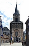 Aachen: Blick über den Domhof auf das Hauptportal.