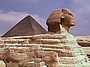 Sphinx vor der Chephren-Pyramide