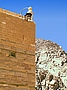 Oberhalb des Klosters der Berg Moses, Sinai