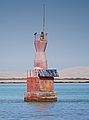 Leuchtturm in der Hafeneinfahrt von Hurghada