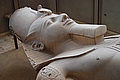 Memphis, Kopf des Pharaos mit Krone, Kobra und Kinnbart