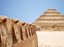 Stufenpyramide von Sakkara (Saqqara). Grab des Djoser.
