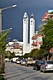 Eckige Minarette in Alanya
