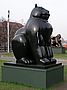 Botero: Cat, Bronze 1999