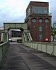 Klappbrücke mit Maschinenhaus in Bremerhaven
